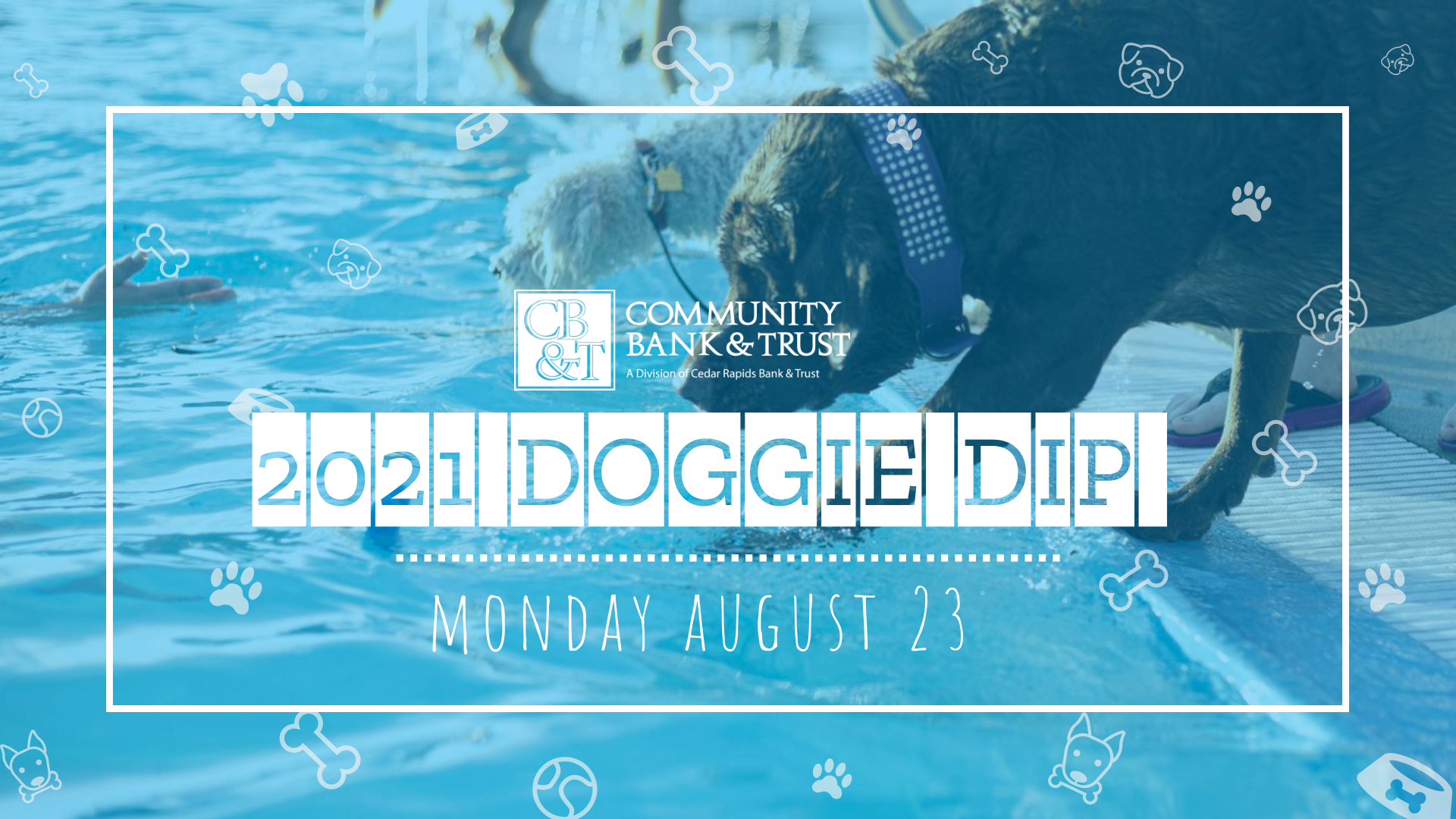 Doggie dip event cover photo 2021